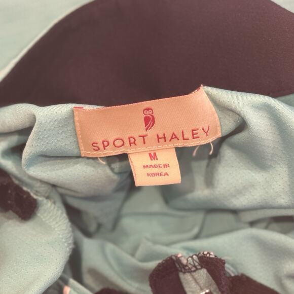 Sport Haley Women's Sleeveless Green Polo in Size Medium - Picture 5 of 6